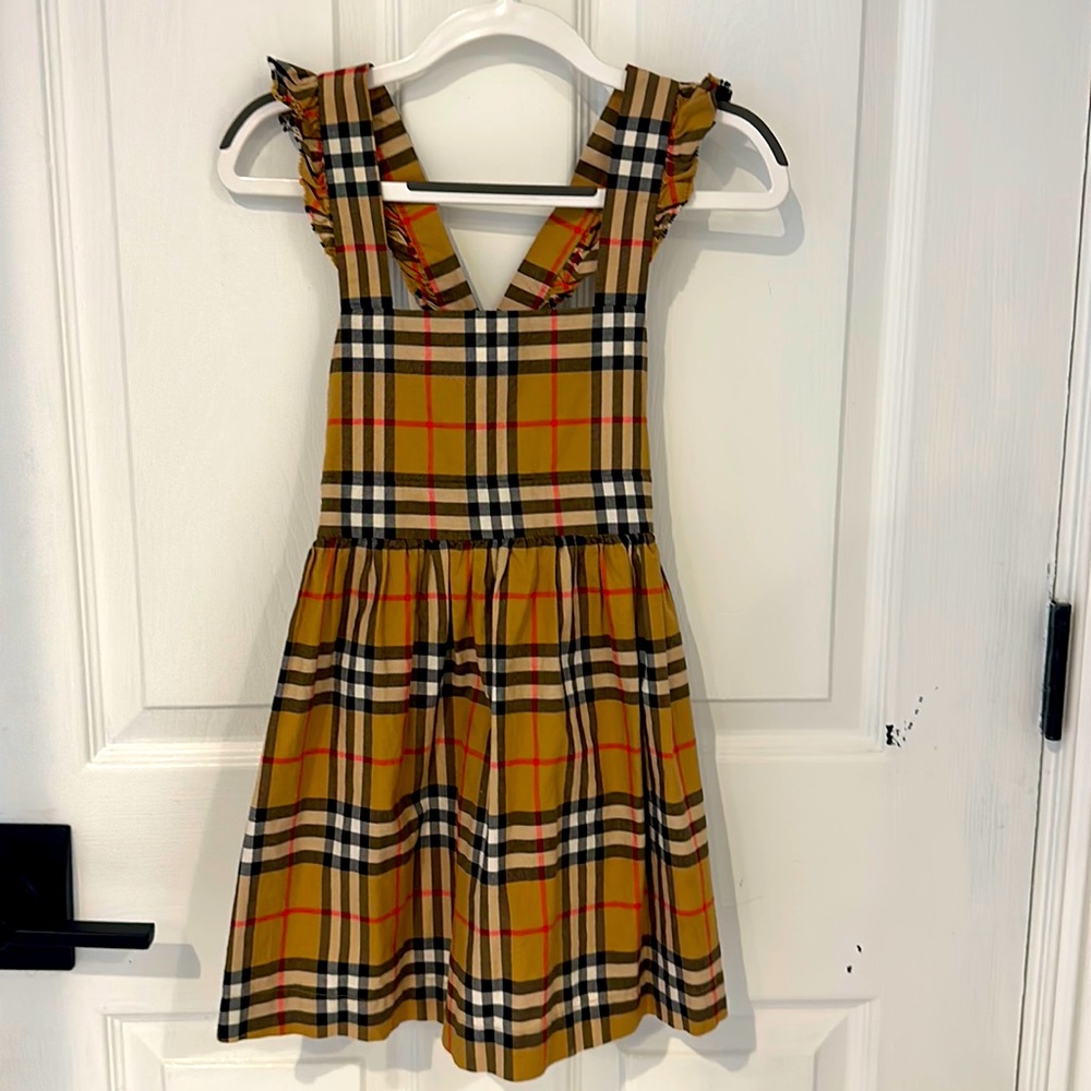 Burberry Girl’s Dress with Side Buttons